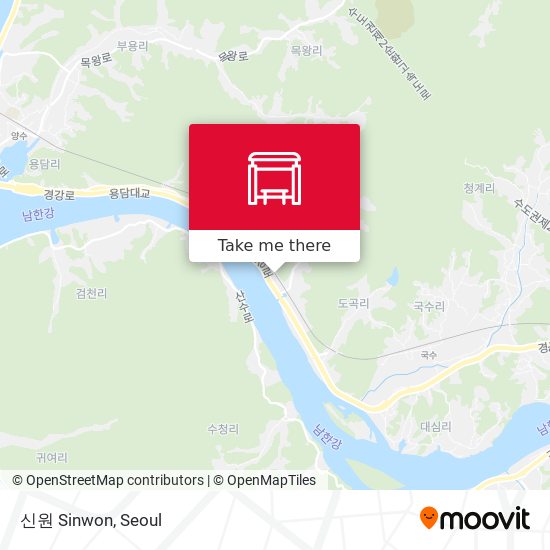 신원 Sinwon map