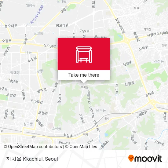 까치울 Kkachiul map
