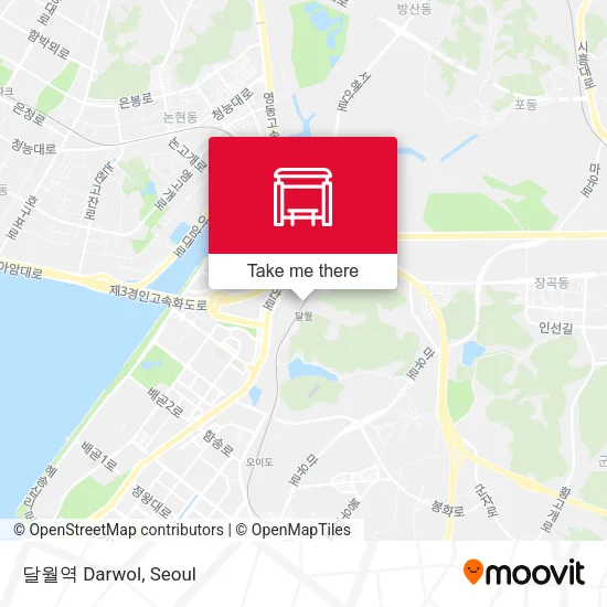 달월역 Darwol map