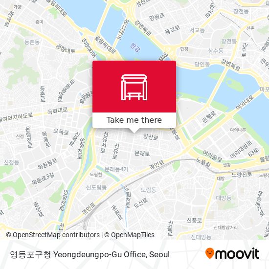 영등포구청  Yeongdeungpo-Gu Office map