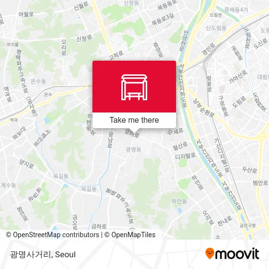 광명사거리 map