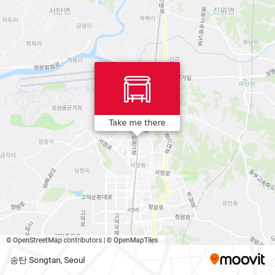 송탄 Songtan map