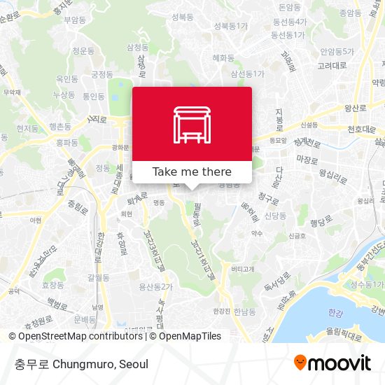 충무로 Chungmuro map