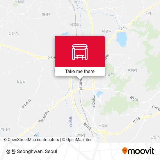 성환 Seonghwan map