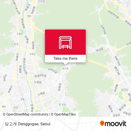 당고개 Danggogae map
