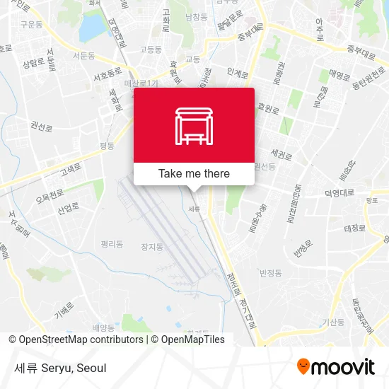 세류 Seryu map
