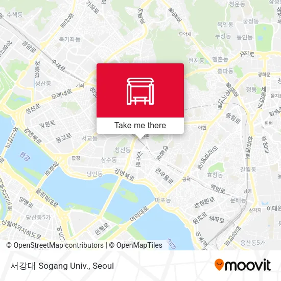 서강대 Sogang Univ. map