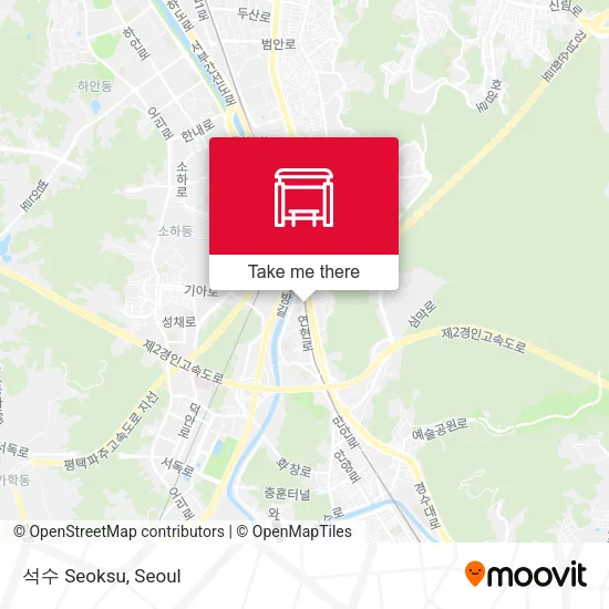 석수 Seoksu map