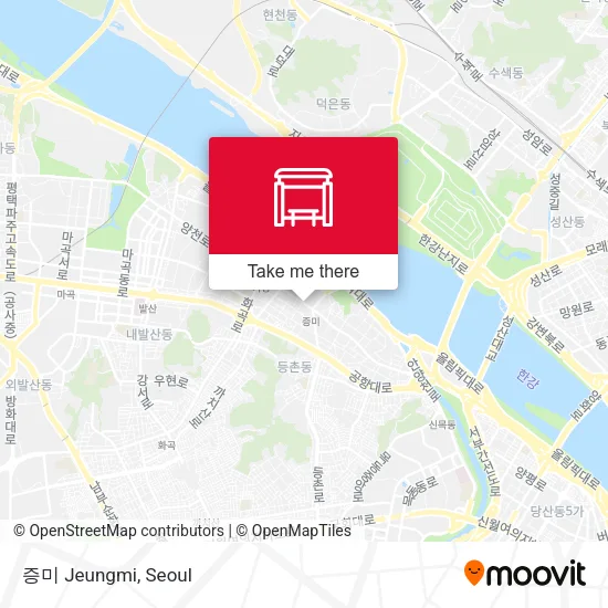 증미 Jeungmi map