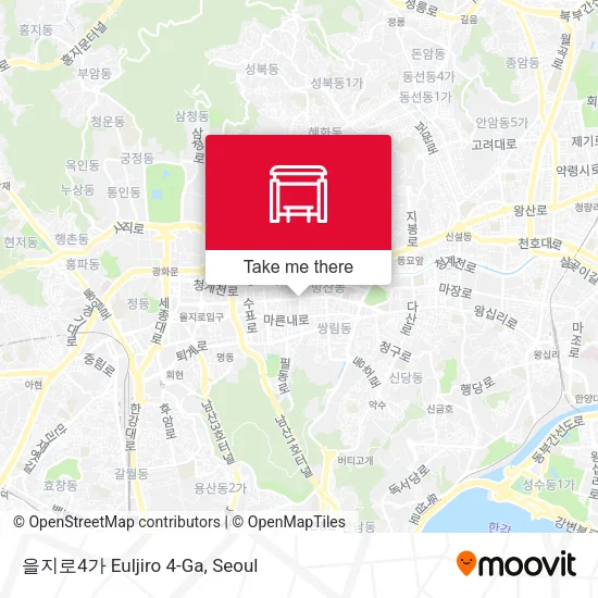 을지로4가 Euljiro 4-Ga map