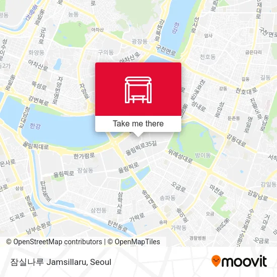 잠실나루 Jamsillaru map
