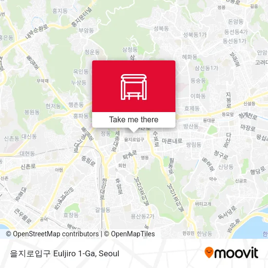 을지로입구 Euljiro 1-Ga map