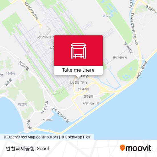 인천국제공항 map