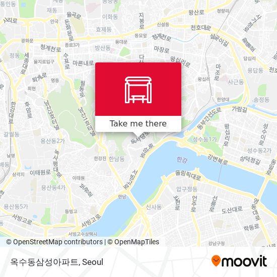 옥수동삼성아파트 map