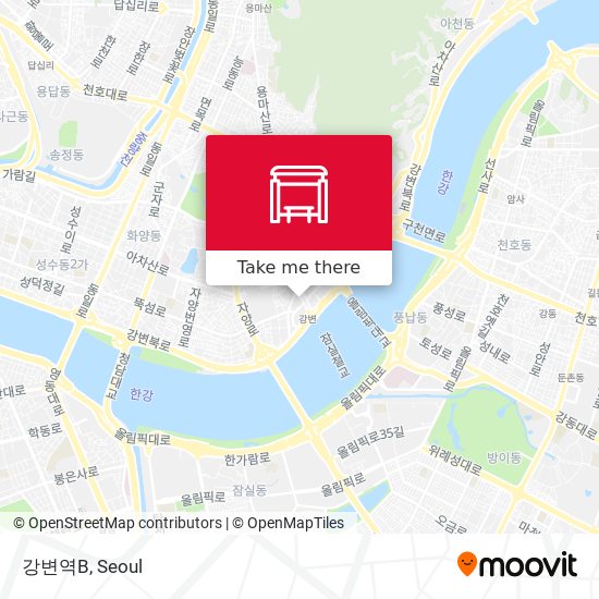 강변역B map