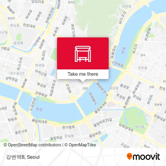 강변역B map