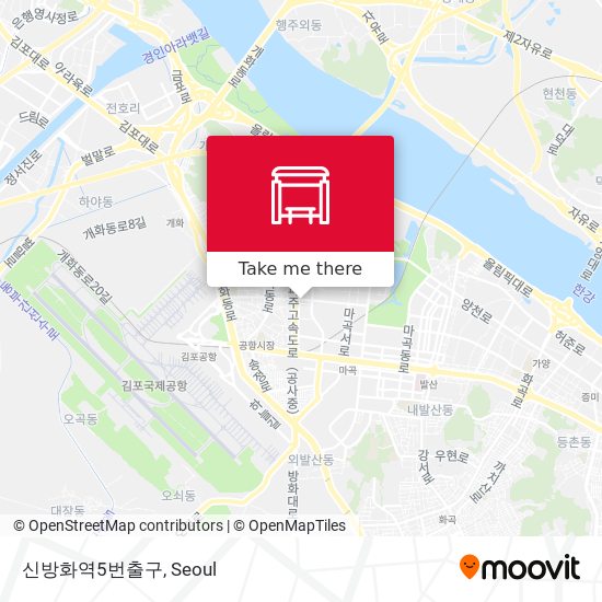 신방화역5번출구 map