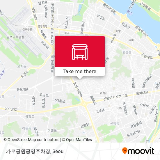 가로공원공영주차장 map