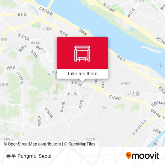 풍무 Pungmu map
