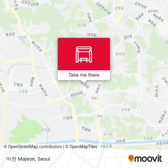 마전 Majeon map