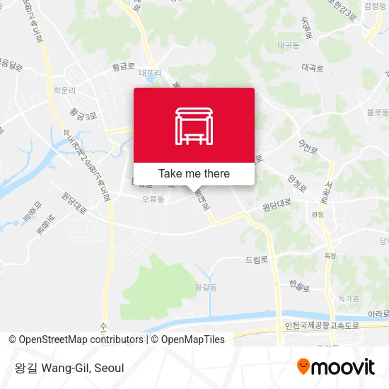 왕길 Wang-Gil map