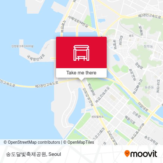 송도달빛축제공원 map