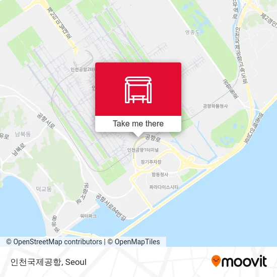 인천국제공항 map
