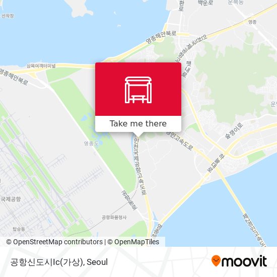 공항신도시Ic(가상) map