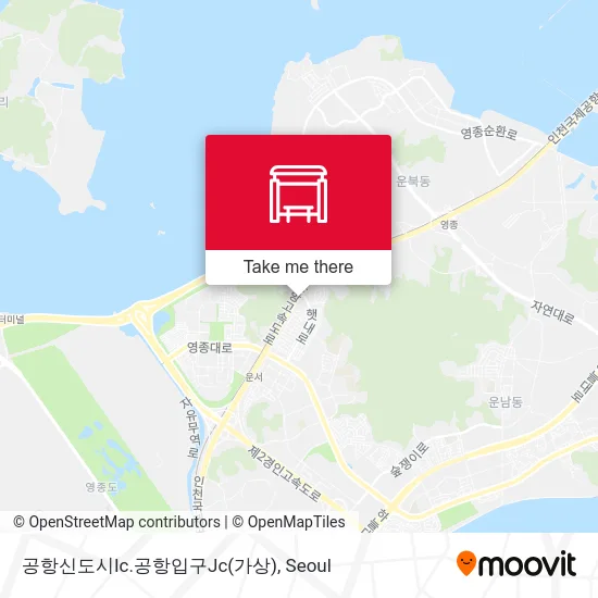 공항신도시Ic.공항입구Jc(가상) map