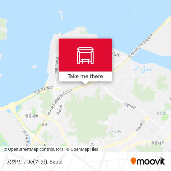 공항입구Jc(가상) map
