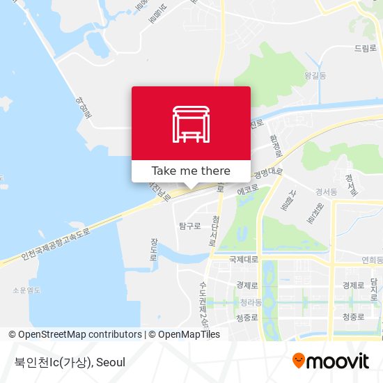북인천Ic(가상) map