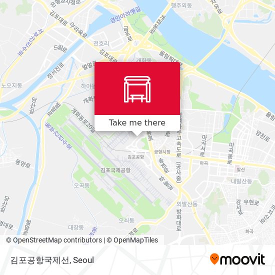 김포공항국제선 map