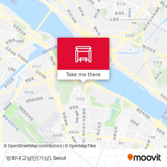 방화대교남단(가상) map