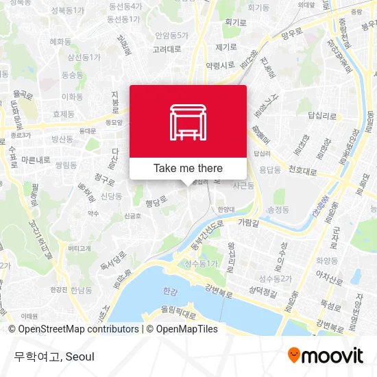 무학여고 map