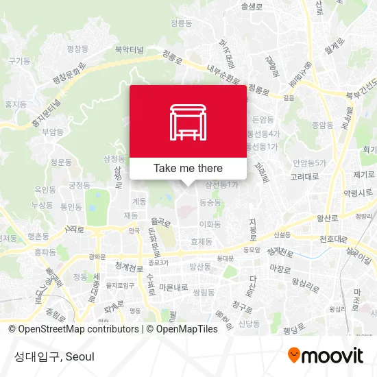성대입구 map