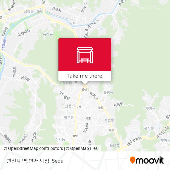 연신내역.연서시장 map