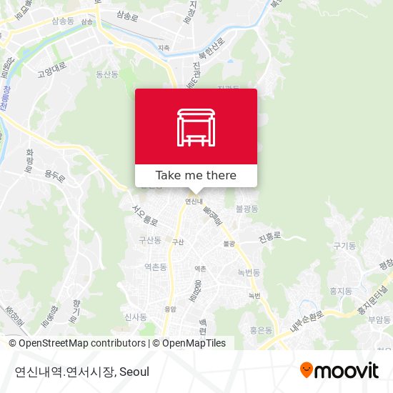 연신내역.연서시장 map