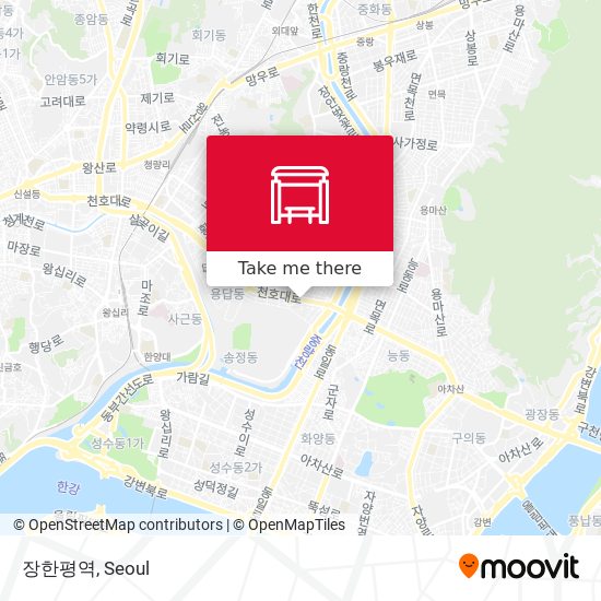 장한평역 map