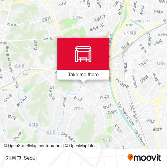 개봉교 map