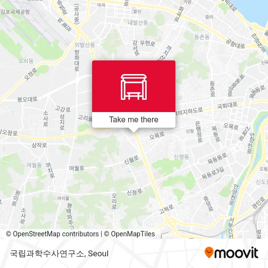 국립과학수사연구소 map