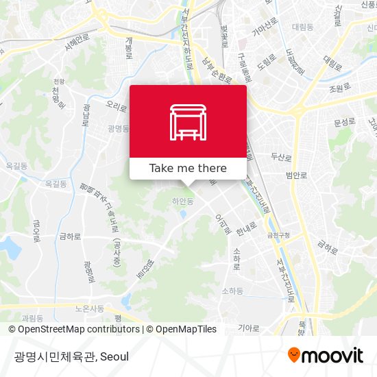 광명시민체육관 map
