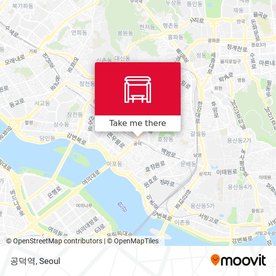 공덕역 map