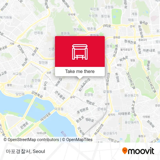 마포경찰서 map