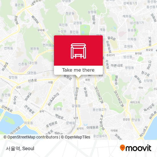 서울역 map