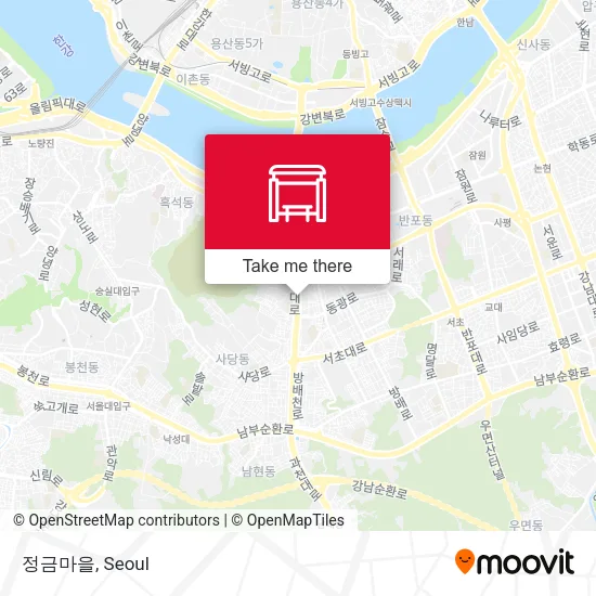 정금마을 map