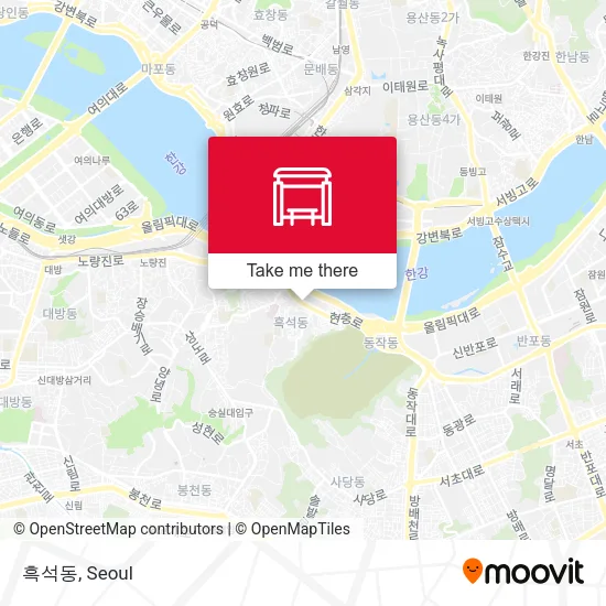 흑석동 map
