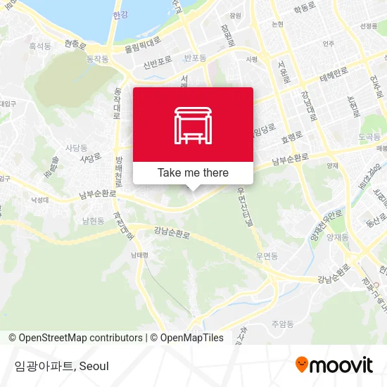 임광아파트 map