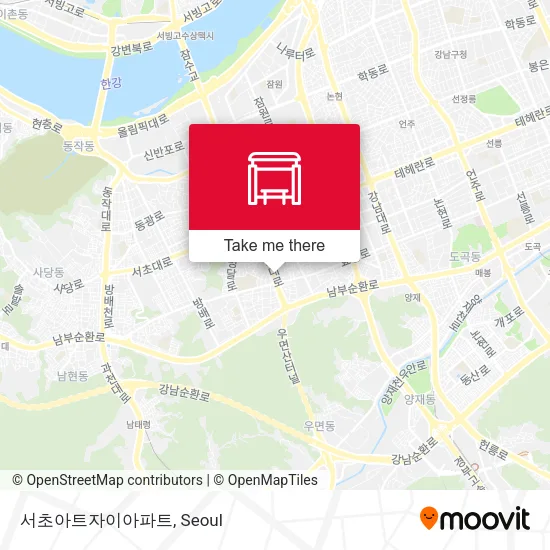 서초아트자이아파트 map