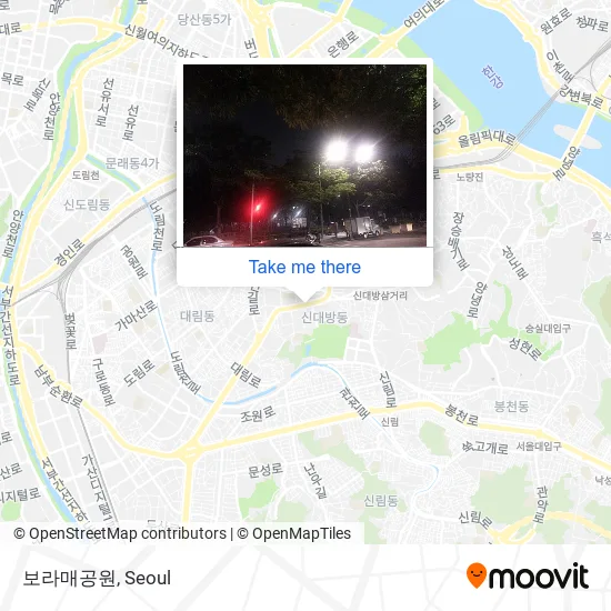 보라매공원 map