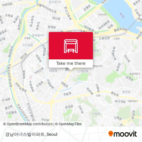 경남아너스빌아파트 map